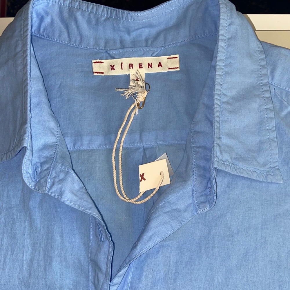 XIRENA BEAU SHIRT - CRUISE BLUE